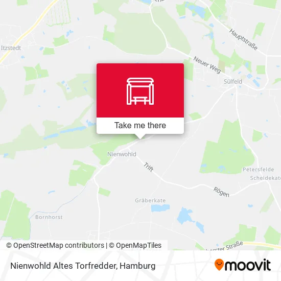 Карта Nienwohld Altes Torfredder