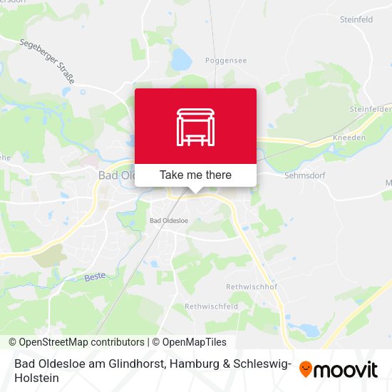 Bad Oldesloe am Glindhorst map