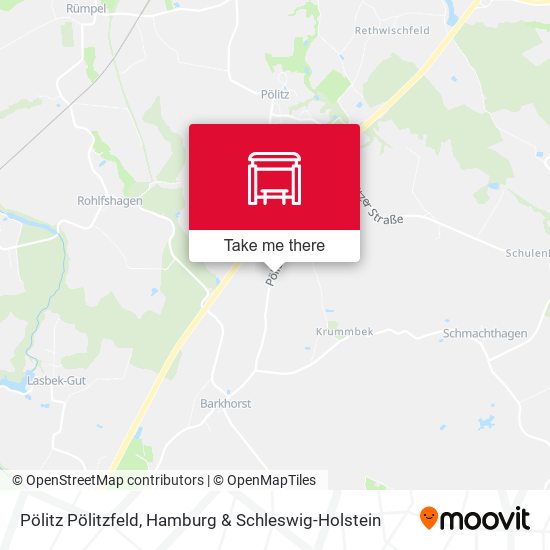 Pölitz Pölitzfeld map