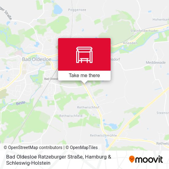 Bad Oldesloe Ratzeburger Straße map