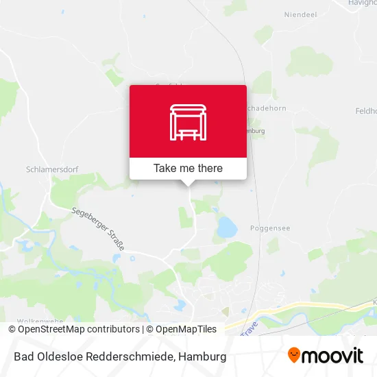 Карта Bad Oldesloe Redderschmiede