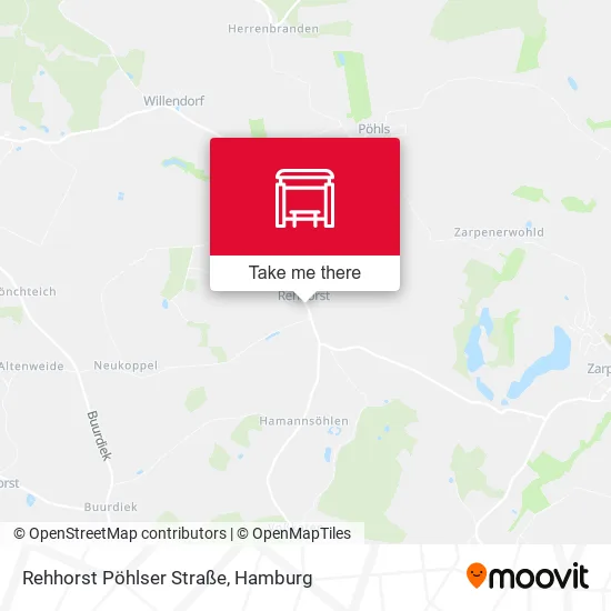 Карта Rehhorst Pöhlser Straße