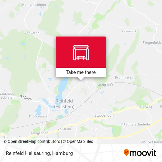 Карта Reinfeld Heilsauring