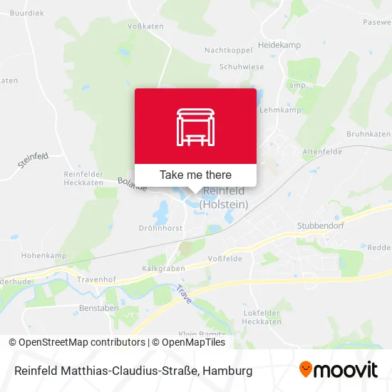 Карта Reinfeld Matthias-Claudius-Straße