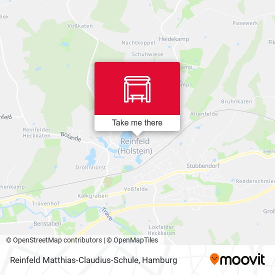 Reinfeld Matthias-Claudius-Schule map