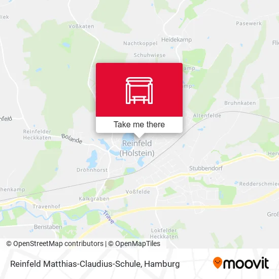 Карта Reinfeld Matthias-Claudius-Schule
