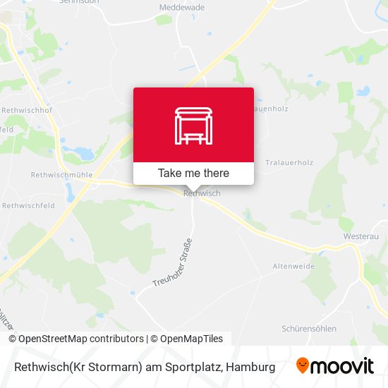 Rethwisch(Kr Stormarn) am Sportplatz map
