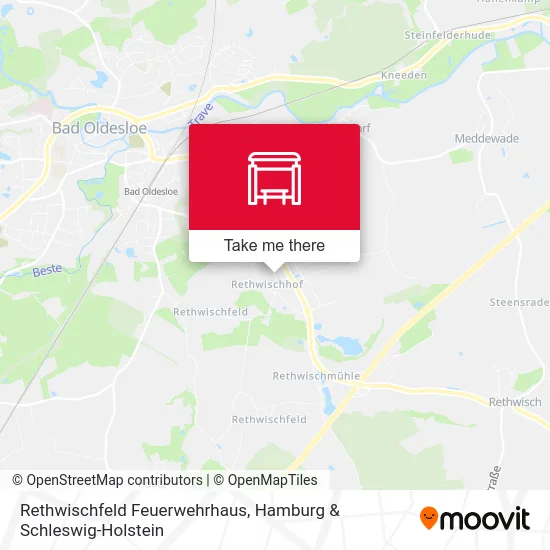 Rethwischfeld Feuerwehrhaus map