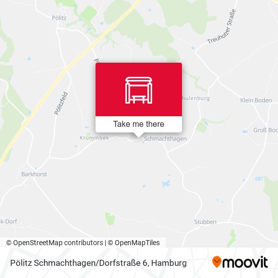 Pölitz Schmachthagen / Dorfstraße 6 map