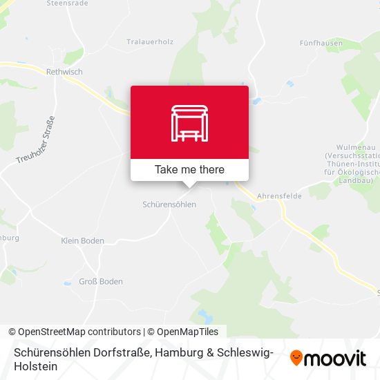 Schürensöhlen Dorfstraße map