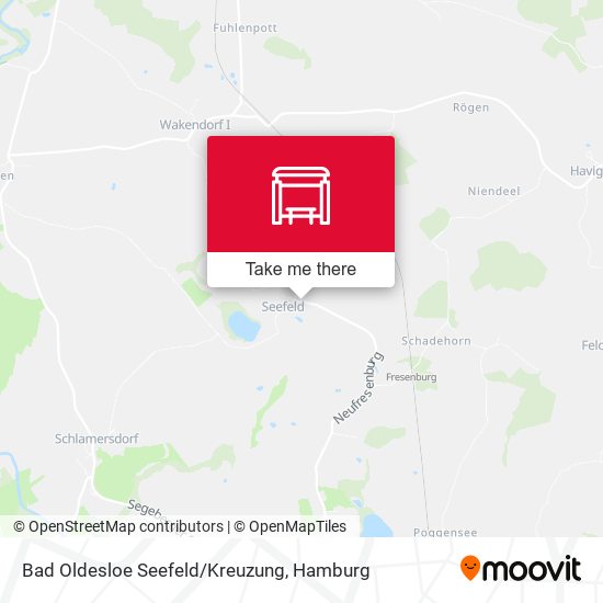 Bad Oldesloe Seefeld/Kreuzung map