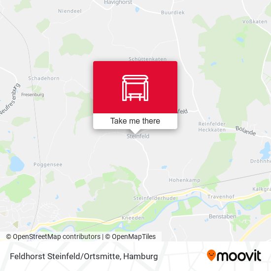 Feldhorst Steinfeld/Ortsmitte map