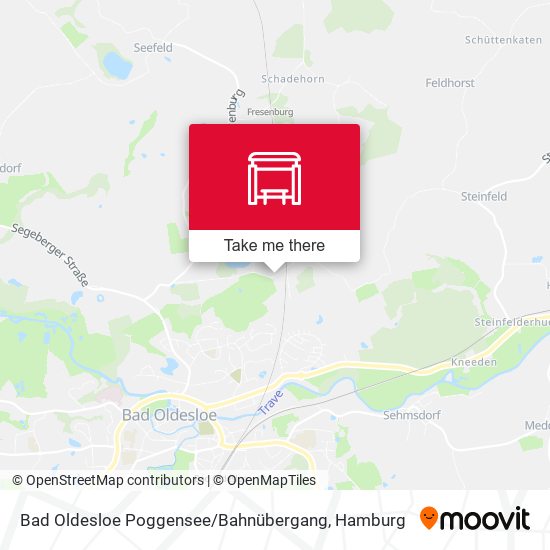 Bad Oldesloe Poggensee / Bahnübergang map