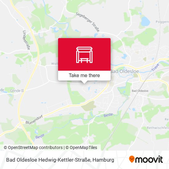 Bad Oldesloe Hedwig-Kettler-Straße map