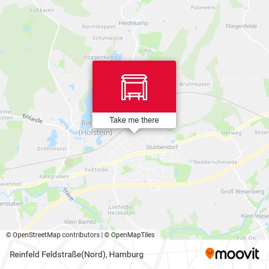 Reinfeld Feldstraße(Nord) map
