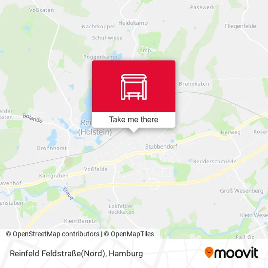 Карта Reinfeld Feldstraße(Nord)