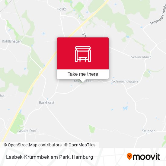 Lasbek-Krummbek am Park map