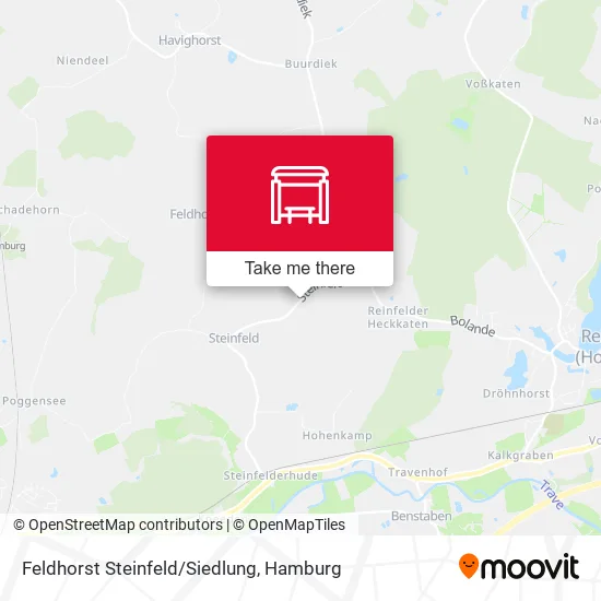 Карта Feldhorst Steinfeld/Siedlung