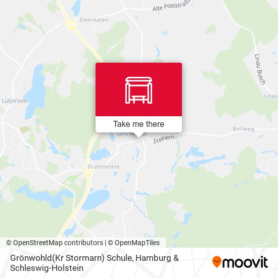 Grönwohld(Kr Stormarn) Schule map