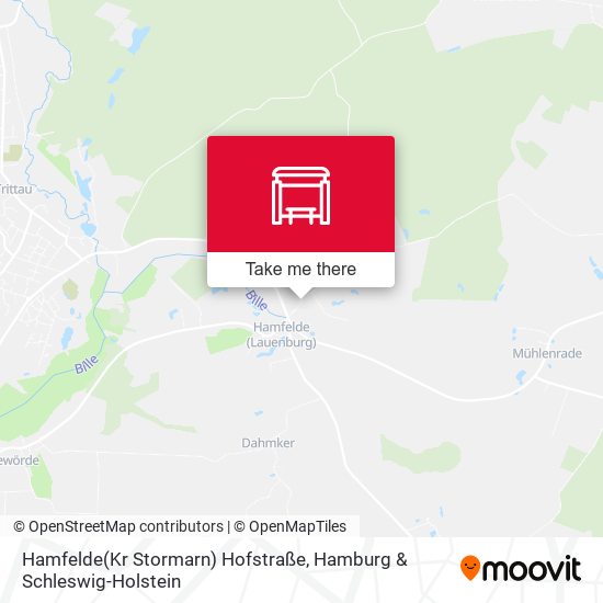Hamfelde(Kr Stormarn) Hofstraße map