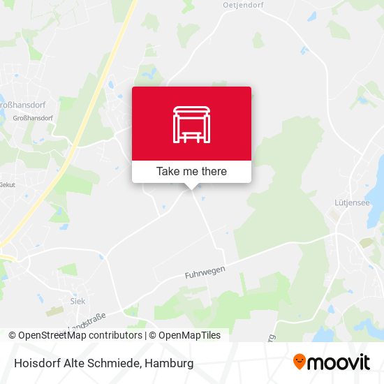 Hoisdorf Alte Schmiede map