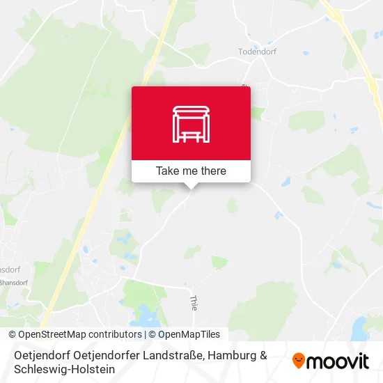 Карта Oetjendorf Oetjendorfer Landstraße