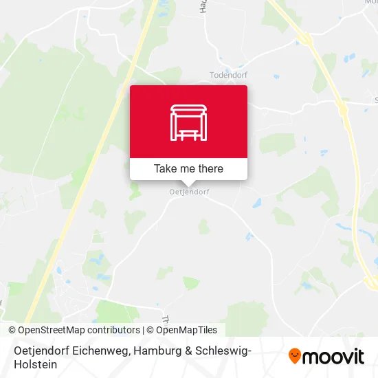 Карта Oetjendorf Eichenweg