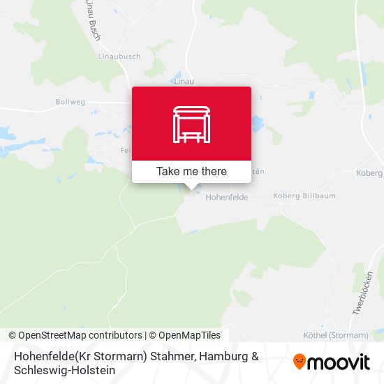 Hohenfelde(Kr Stormarn) Stahmer map