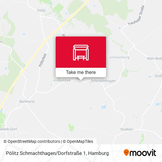 Pölitz Schmachthagen / Dorfstraße 1 map