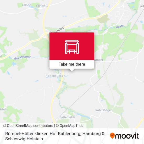 Rümpel-Höltenklinken Hof Kahlenberg map