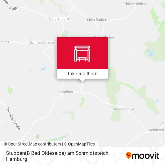 Stubben(B Bad Oldeseloe) am Schmidtsteich map