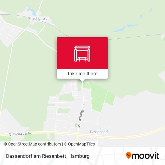 Dassendorf am Riesenbett map