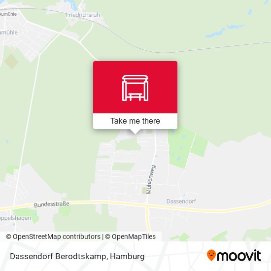 Dassendorf Berodtskamp map