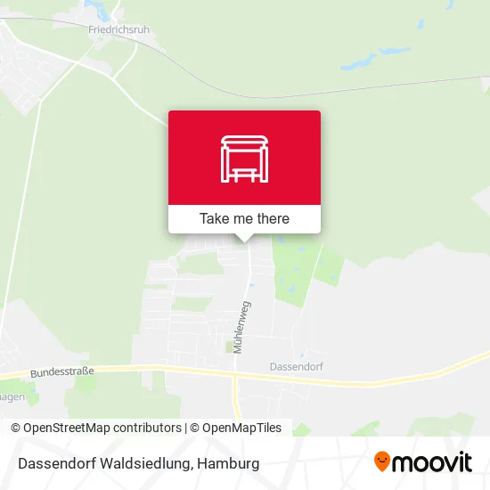 Карта Dassendorf Waldsiedlung