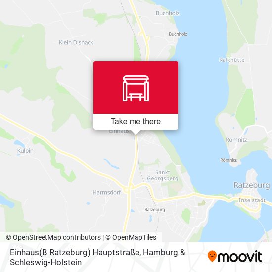 Einhaus(B Ratzeburg) Hauptstraße map