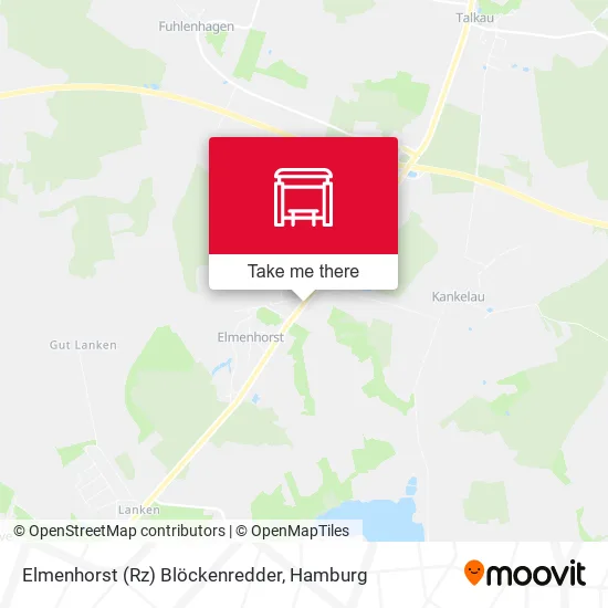 Карта Elmenhorst (Rz) Blöckenredder