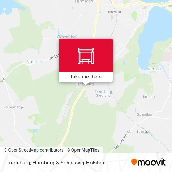 Карта Fredeburg