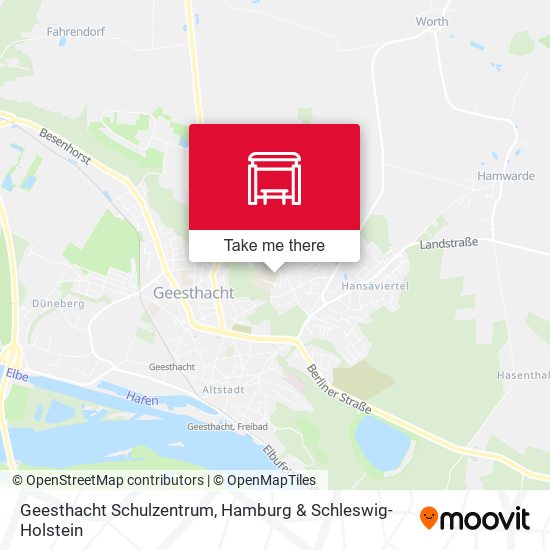 Geesthacht Schulzentrum map