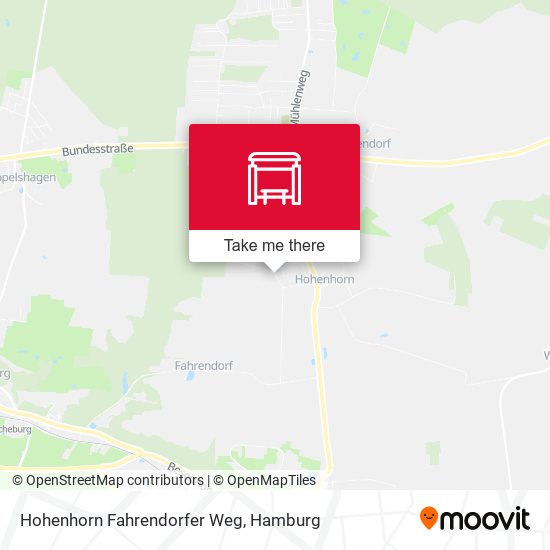 Hohenhorn Fahrendorfer Weg map