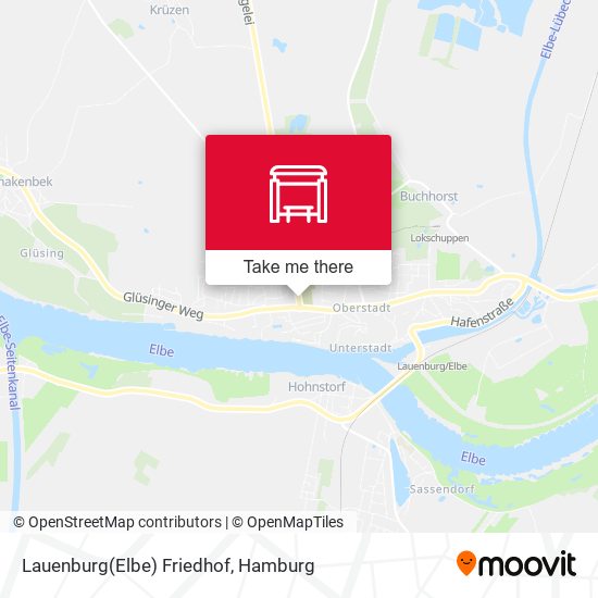 Lauenburg(Elbe) Friedhof map