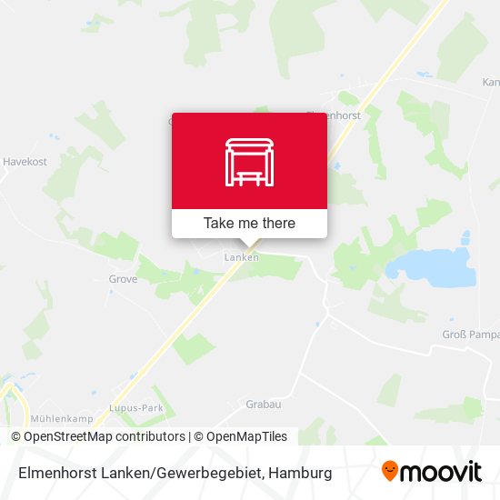 Elmenhorst Lanken / Gewerbegebiet map