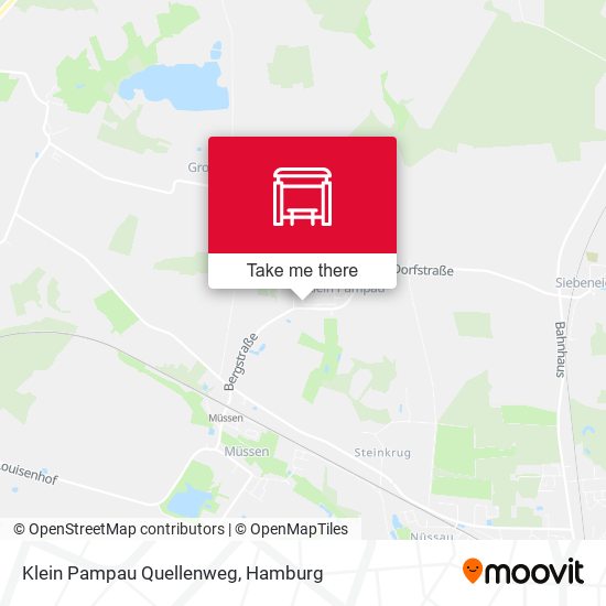 Klein Pampau Quellenweg map