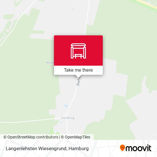 Langenlehsten Wiesengrund map