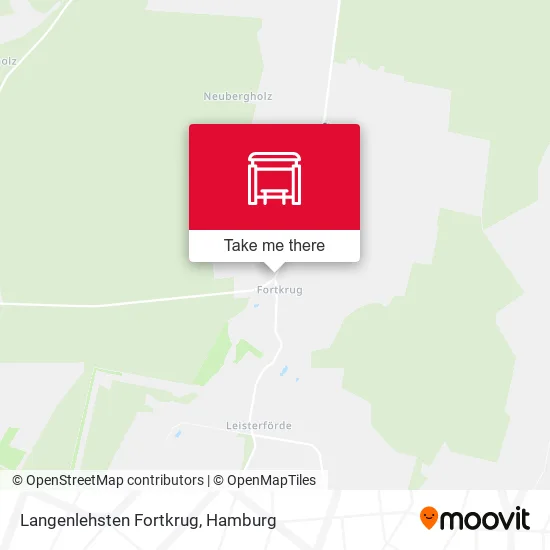 Карта Langenlehsten Fortkrug