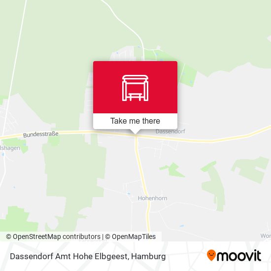 Dassendorf Amt Hohe Elbgeest map
