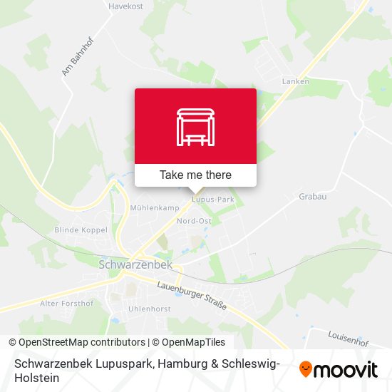 Карта Schwarzenbek Lupuspark