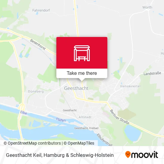Карта Geesthacht Keil