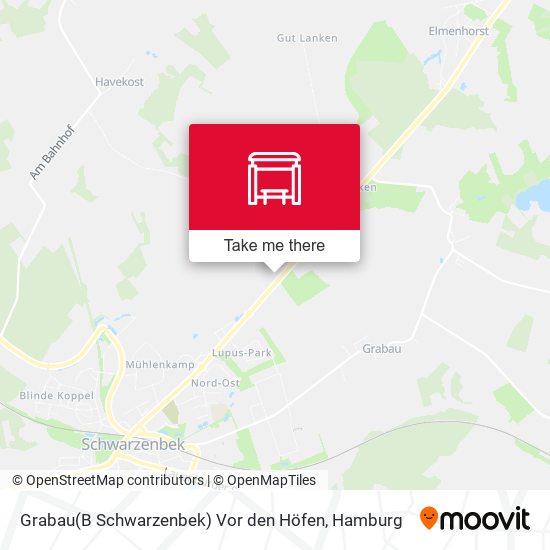 Grabau(B Schwarzenbek) Vor den Höfen map