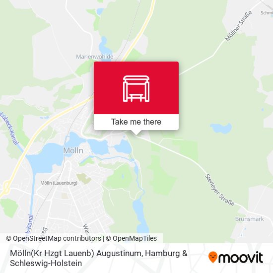 Mölln(Kr Hzgt Lauenb) Augustinum map