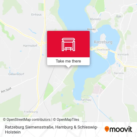 Ratzeburg Siemensstraße map